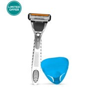Letsshave Pace 4 Kit Razor Handle + One Blade + Travel Cap for Free (Pay only Shipping Rs.49)