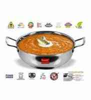 Pepperfry - WTF Deals 3rd December : 49% off on Sumeet Stainless Steel Kadhai, 3800 ML || 70% off on 36 Ltr Polyester Black Cabin Trolley Bag