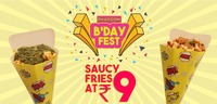 [Offline Deal] DHADOOM Bday Fest - Register for Saucy Fries @ Rs 9