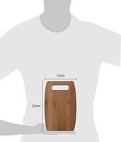 Bergner Nature Wood Cutting Board, 23cm, Brown