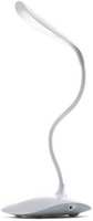 AKR Rechargeable & Flexible with three power options (L8888) Study Lamp  (40 cm, White)