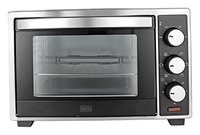 Black + Decker 19 Ltr Oven Toaster Grill,Black/Grey