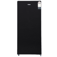HAIER 195 L 5 STAR DIRECT COOL SINGLE DOOR REFRIGERATOR (HRD-1955CKG-E, BLACK GLASS)