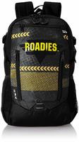 Roadies By The Vertical Fearless Polyester 21 Ltrs Black Laptop Backpack (8903496093919)