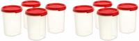 Tupperware Plastic Container Set, 440ml, Set of 8, White