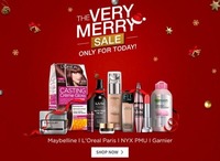 Nykaa : The Very Merry Sale : Upto 50% Off + Buy 1 Get 1 Free on NYX