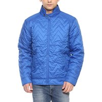 Stop by Shoppers Stop Mens Band Neck Quilted Jacket