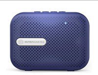 MuveAcoustics Box Portable Wireless Bluetooth Speaker with FM Radio, USB, Micro SD Card Slot, Mic (Flagship Blue) 