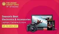 Flipkart The Grand Gadget Days Up to 80% Off on Cool Gadgets! Make a great buy today. Great prices on Laptops, Personal Grooming, Storage Devices & more top picks | 18-20 Dec