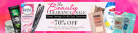 Nykaa The Beauty Clearance Sale : Upto 70% Off