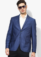 75  - 80% off on Blackberrys, Hangup, Arrow, Allen Solly Black Solid Blazer