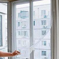 Shahji Creation Anti Insect, Fly Window Curtain Mosquito Net (Multicolor)