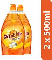 Skrubble High Action Dish Wash Liquid - 500 ml (Pack of 2)