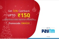 Flat 50% Cashback upto 150 at Ticketnew on payment via Paytm (All users/Book Simmba movie)