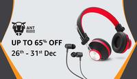 Ant Audio sale Upto 80% Off + Offers | 26-31 Dec