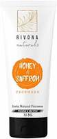 RIVONA NATURALS Premium Natural Skin Whitening and Brightening Honey and Saffron Face Wash for Men and Women