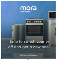Win a CRED voucher upto rs15,000 on MARQ products at Flipkart in today's deal. #365daysofrewards