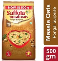 [ Back ] Steal Deal :  Saffola Masala Oats Pongal Surprise, 500g @90.  