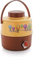 Cello Travel Star Plastic Insulated Water Jug, 20 litres, Beige