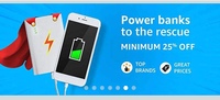 Amazon Powerbank sale min 25% on top brands starting11000mah @599 