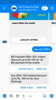 [ Upcoming ] HDFC On Chat Offer For January 