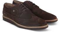 Hush Puppies By Bata VOUGE BLOCKER SUEDE Corporate Casuals For Men  (Brown)