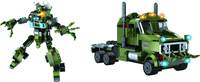 Fun Blox 2in1 Ghosting Heavy Trucks - 325 Pcs  (Multicolor)