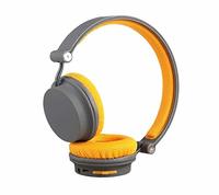 Albright L4 Wireless Bluetooth Headset (Orange & Grey)