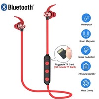 XT22 wireless sports Bluetooth headset magnetic headphones waterproof headphones Rs. 246 on Aliexpress