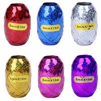 Wobbox 6 Pcs/Lot 5mm x 10M Balloon Ribbon Roll DIY Gifts Crafts