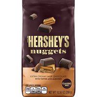 Hershey's Nuggets Extra Creamy Milk Chocolate with Toffee and Almonds, 299g- Rs  300  [ 77 %  off   ] @  amazon