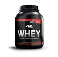 Optimum Nutrition (ON) 100% Whey Protein Powder - 4.5 lbs (Chocolate Milkshake) 