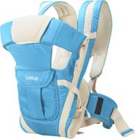 LuvLap Elegant Baby Carrier  (Light Blue, Front Carry facing in)