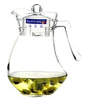 Luminarc White Glass 1300 ml Wavy Jug ( 1 Pc ) 50%