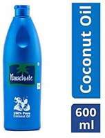 Parachute 100% Pure Coconut Hair Oil Bottle, 600ml

