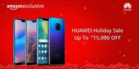 Huawei Holiday Sale On Amazon | NO COST EMI | 35% Off On P20 Lite | 29% Off On Nova 3i | 25% off on Nova 3 | Many More