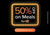 Freshmenu - 50% cashback through amazon pay | 9-10 Jan