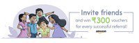 300 Amazon Gift Card Voucher for FundsIndia Referral 