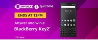 Amazon Quiz Answers 13th January | Win BlackBerry Key 2 | 8AM - 12PM