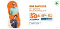 Ordering Medicines? Get 30% Off on your First Order + Extra 20% Cashback 