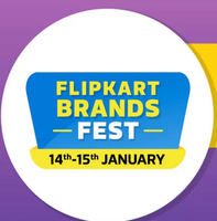 Flipkart Brands Fest 14-15 Jan : Upto 80% off on Appliances, Televisions, Furniture, Electronics, Fashion, Fitness & More