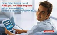 Book a FD  in Yes Bank and get Amazon voucher of 250