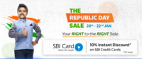 The Republic Day Sale: Sale Starts Early For Plus Members (19th Jan, 8 PM) 10% Off via SBI Cards