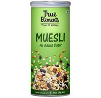 True elements no added sugar muesli - 400grams.
