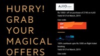 Get 1000Rs Cashback Coupon for flight booking of Minimum 3000. Buy Oyo Wizard in 99 With Many Other Oyo Benefits.