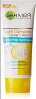 (pantry loot)Garnier Skin Naturals, Light Complete Double Action Facewash, 100g 

