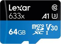 Lexar 633X 64 GB MicroSDXC Class 10 95 Mbps Memory Card