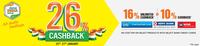 Get 16% + Extra 10% cashback at Reliance Digital website/stores with Citi Bank & Kotak Mahindra Bank cards,Hdfc cards 