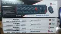 Enter E-WKM-A Wireless Keyboard with Mouse (Black)