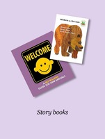Children's bookshelf- new collection of children books